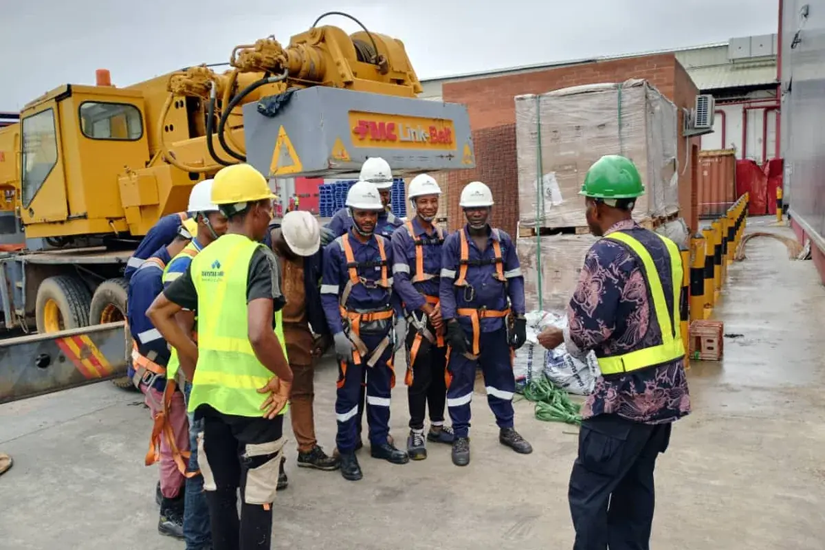 Third-party plant and lifting equipment inspection in Lagos